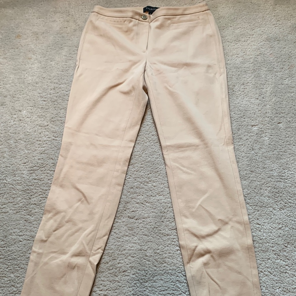 Great condition Talbots Dalton tan pants size 2